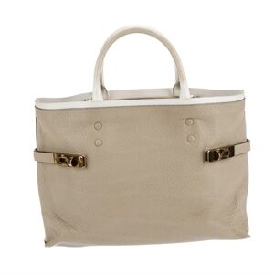 Chloé Authentic Leather Top Handle Bag
